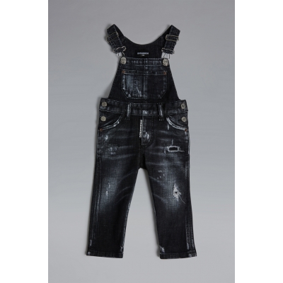 Dsquared2 salopet zwart DQ02XK-DQ02 Dsquared2 salopet zwart DQ02XK-DQ02
